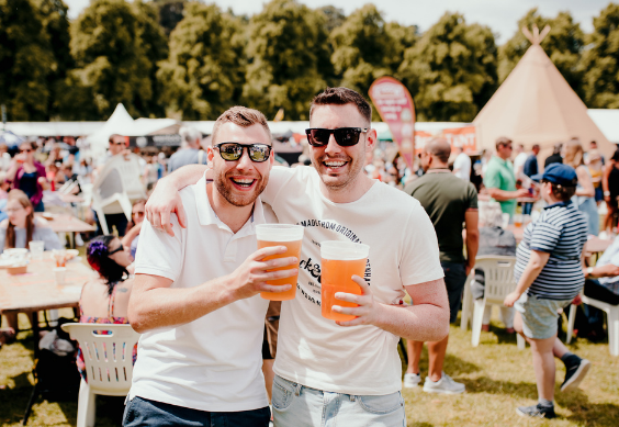 Shropshire Party at the Quarry Park